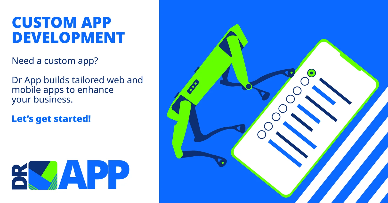 Custom app development by Dr App Brisbane
